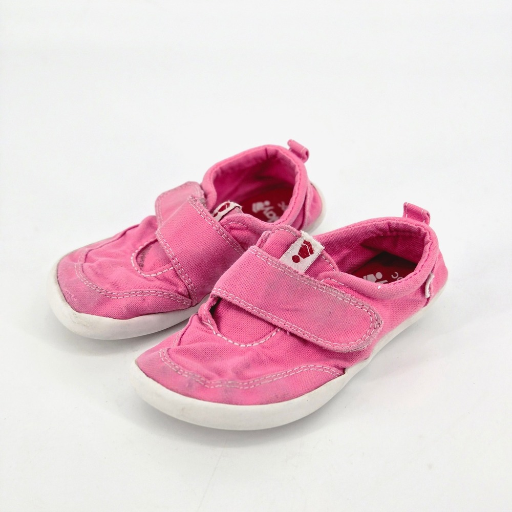 Splay Freestyle Pink Canvas Barefoot Kids Sneakers Shoes Size 10C Toddler